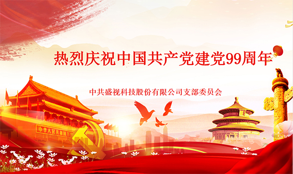 盛视党建动态|半岛(中国)bandao·官方网页版,党组织开展庆祝建党99周年主题党日活动